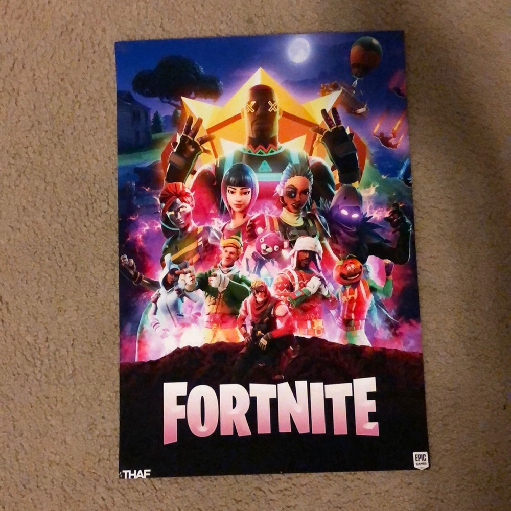 Custom Fortnite Poster